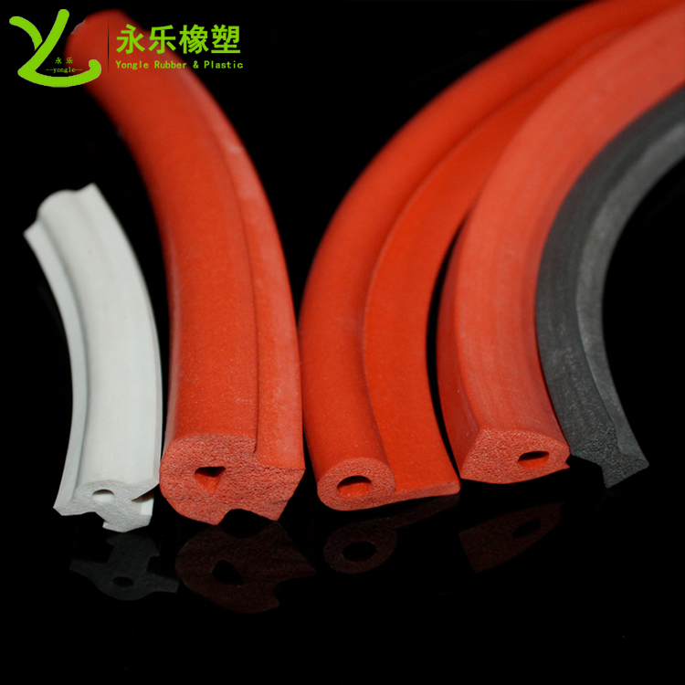 耐高溫發(fā)泡硅膠條，阻燃發(fā)泡硅膠條，細(xì)孔硅膠發(fā)泡條