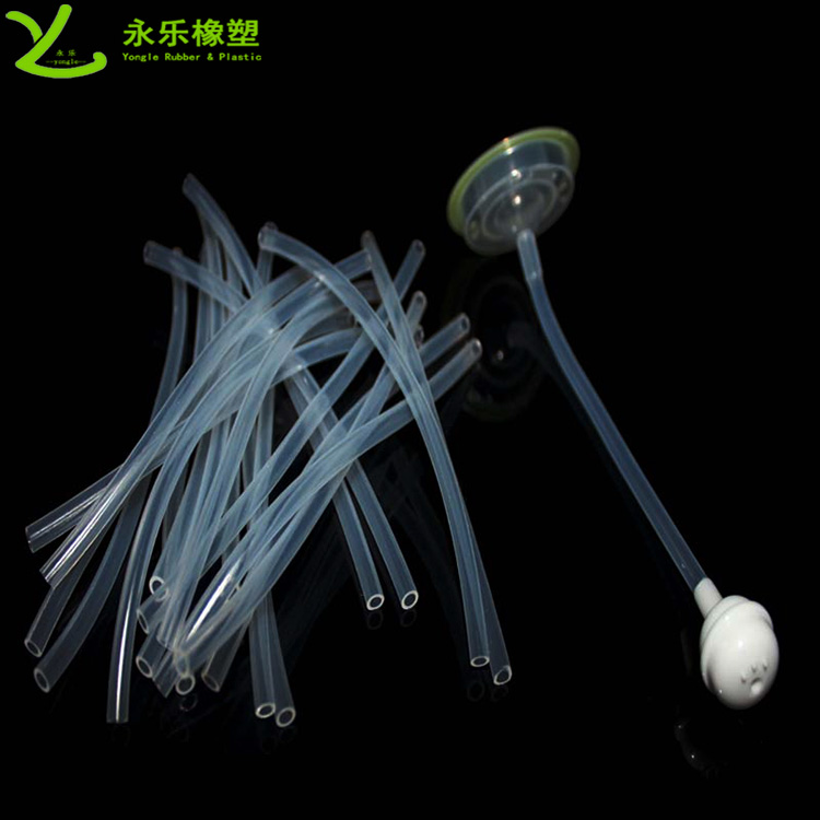 擠出奶瓶硅膠管，食品級透明奶瓶硅膠管，耐高溫硅膠管