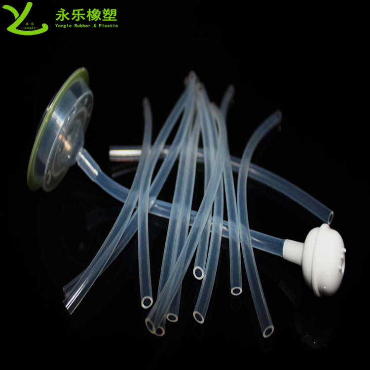 擠出奶瓶硅膠管，食品級透明奶瓶硅膠管，耐高溫硅膠管