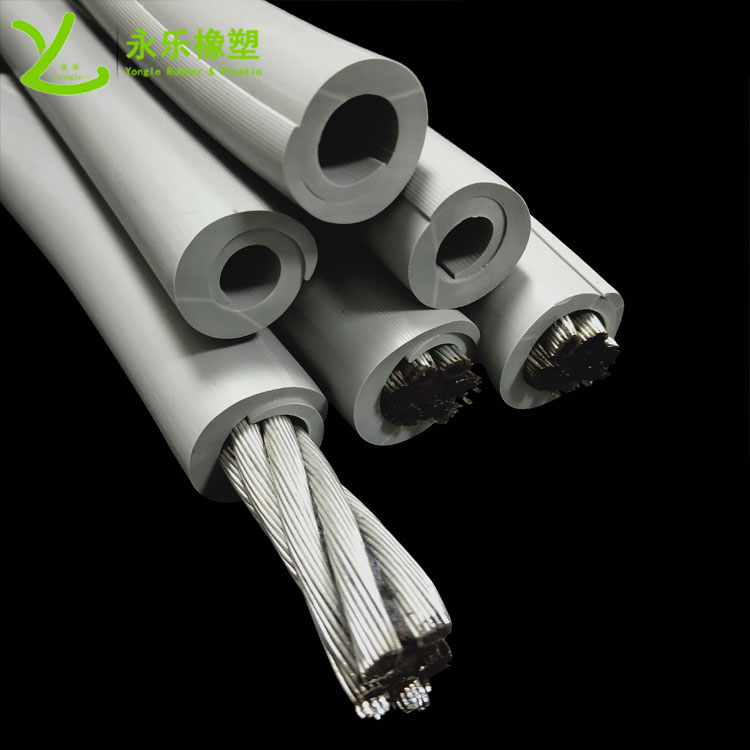 定制電力硅膠螺旋管，阻燃電力硅膠螺旋管，耐高溫電力硅膠螺旋管