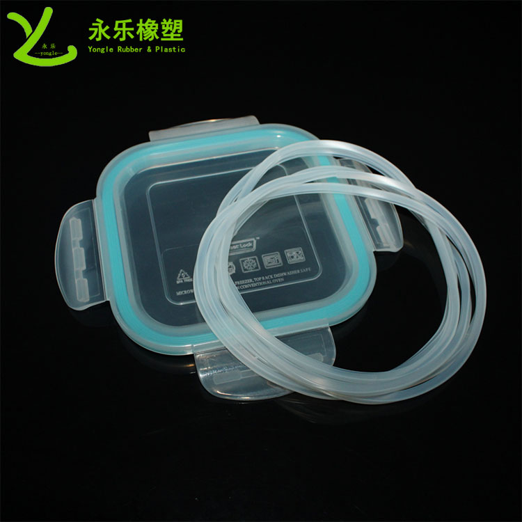 保鮮盒硅膠密封圈，日字形粘接硅膠圈，飯盒硅膠密封圈