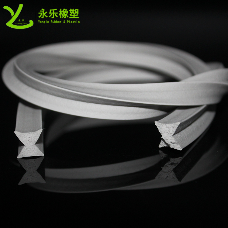 硅膠泡棉膠條，阻燃硅膠泡棉膠條，耐高溫發(fā)泡硅膠條