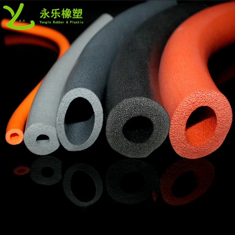 擠出發(fā)泡硅膠管，耐高溫發(fā)泡硅膠管，彩色發(fā)泡硅膠管