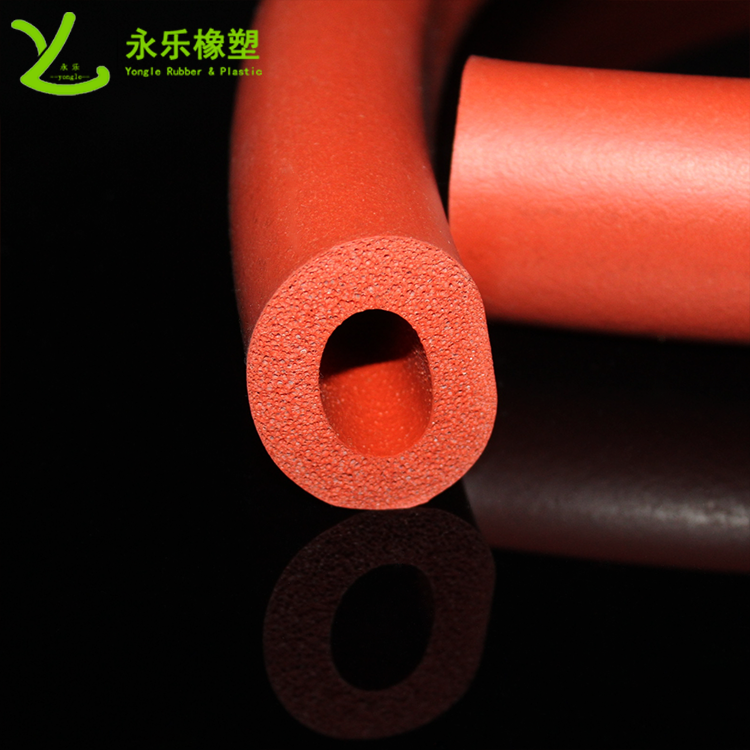 發(fā)泡硅膠管，耐高溫發(fā)泡硅膠管，阻燃硅膠發(fā)泡管，硅膠發(fā)泡管