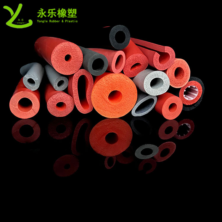 擠出發(fā)泡硅膠管，耐高溫發(fā)泡硅膠管，耐老化發(fā)泡硅膠管