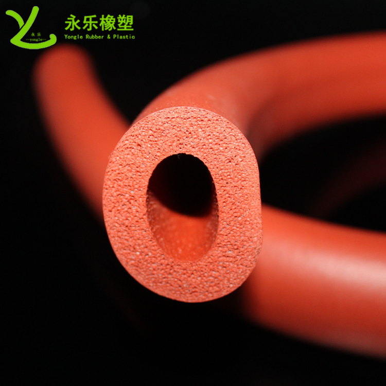 發(fā)泡硅膠管，耐高溫發(fā)泡硅膠管，阻燃硅膠發(fā)泡管，硅膠發(fā)泡管