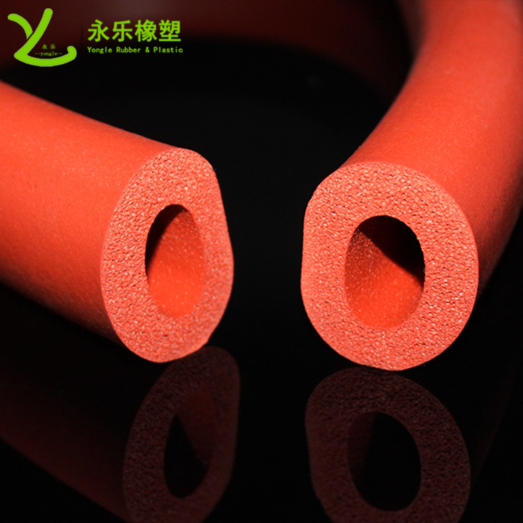 發(fā)泡硅膠管，耐高溫發(fā)泡硅膠管，阻燃硅膠發(fā)泡管，硅膠發(fā)泡管