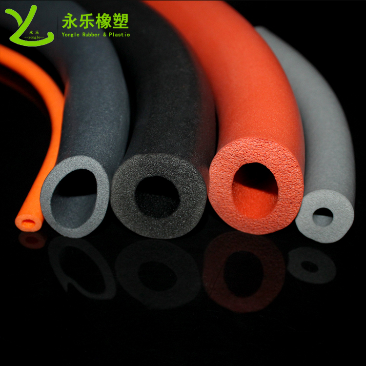 擠出發(fā)泡硅膠管，耐高溫發(fā)泡硅膠管，彩色發(fā)泡硅膠管