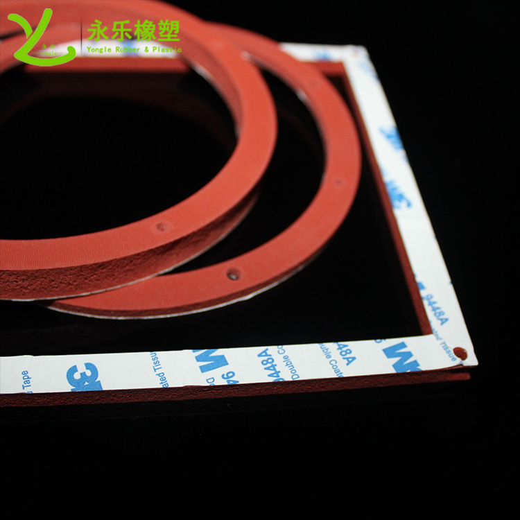 定制模壓發(fā)泡硅膠墊，無氣味模壓發(fā)泡硅膠墊，耐高溫模壓發(fā)泡硅膠墊